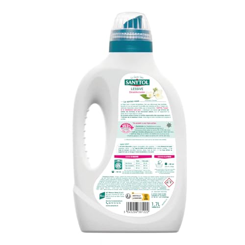 Lessive Liquide Désinfectante Fraîcheur Florale Sanytol Le Bidon De - vue 7