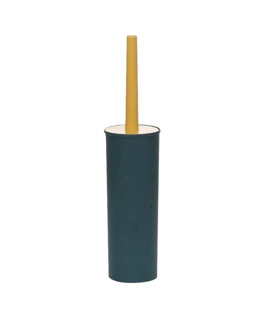 Toilet Brush and Holder Toilet Bowl Brush Toilet Brush and Holder Set, Bathroom WC Full Closed Toilet Brush, Bathroom WC Toilet Brush Set for Bathroom Toilet Cleaning Toilet Brush Toilet Brus