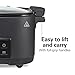 Hamilton Beach 6 Quart 9-in-1 Programmable Slow Cooker with Sear, Browning, Rice, Steam, Sauté, Roast Delay Start & Keep Warm Functions, Nonstick PFAS-Free Dishwasher Safe Crock, Black (33604)