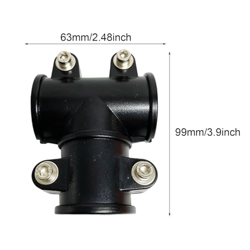 Clamp para batería 3 vías conexión 38mm metal y polipropileno miniatura 5