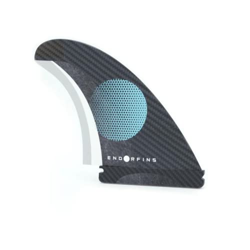 Slater Designs Firewire Endorfins Twin + 2 Fins Set (Futures - Black/Blue, One Size)