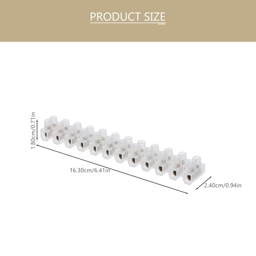 Bloque de terminales con tornillo para reparar cables sueltos con seguridad 2