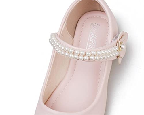 Girl's Dress Mary Jane Ballet Flats Flower Wedding Party Ballerina Flat Shoes3