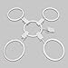 LLPJS 20 Pack Metal Curtain Rings with Clips, Curtain Clip Rings Hooks for Hanging Drapery Drapes Bows, Curtain Rod Rings 1.5 inch Interior Diameter, White