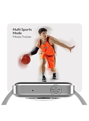 Image of NUMBER Dialfit Pro Max Bluetooth Calling Smart Watch, 1.91 inch Large Edge-to-Edge Display, Always On, 600 Nits Brightness,Heart Rate, Blood Pressure, SPO2, IP68, 7 Days Battery,Metallic Body (Gold Brown)