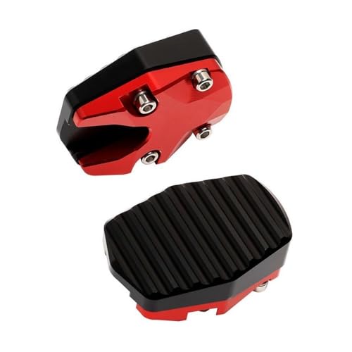 Placa de pata de cabra para moto con base agrandada y diseño antideslizante universal 4