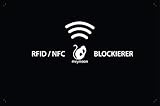 RFID / NFC Blockierer nur 1mm hoch