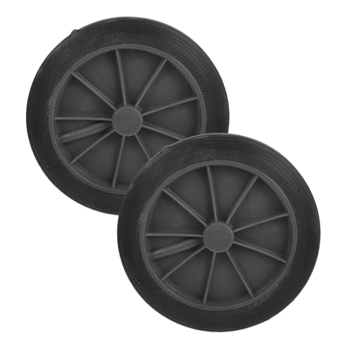 Roues de poubelle de rechange VICASKY en polyuréthane universel ultra résistant