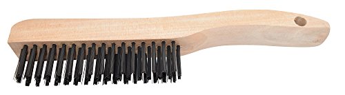 4 Multi-Purpose Shoe Handle Wire Scratch Brushes