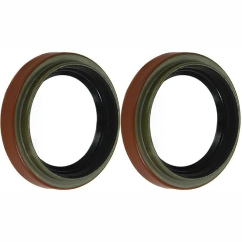 Rlimerance Seal Kit Car - 2 Pieces Manual Transmission Input Shaft Seal fits Dodge Challenger 5.9L 1971 1972 1973, fits Dodge Challenger 7.2L 1970 1971 1972, fits Plymouth Valiant 5.9L 1971 1972 1973