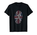 Photo Gallery bandiera della squadra in esecuzione gb union jack maglietta Photo Gallery bandiera della squadra in esecuzione gb union jack maglietta
