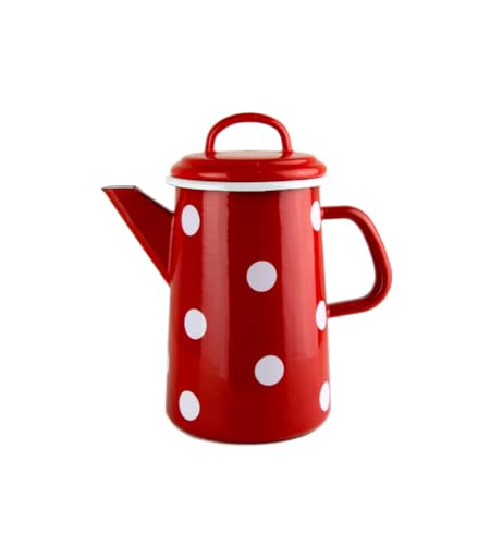Mündner Emaille - Kaffeekanne, Teekanne - Kanne - Emaile - 1,6 Liter...