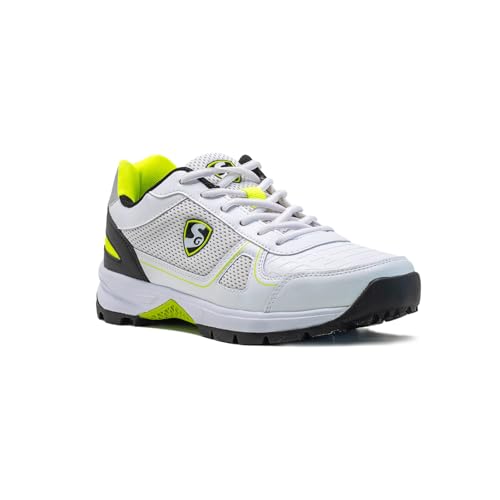 SG Men's Shoes Scorer 6.0 White/Black/Lime No 8