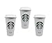 Produktbild Wiederverwendbare Becher Starbucks, Coffee To Go Becher Teerose 16 Oz, (3 Stück)