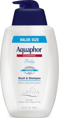 Aquaphor Baby Body Wash and Shampoo