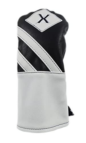 Callaway Golf Vintage Fairway Headcover Head Cover 2017 Vintage Universal Fairway Wood Black/White