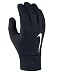 Nike Hyperwarm Field Player Gloves (Black/White) (Medium)