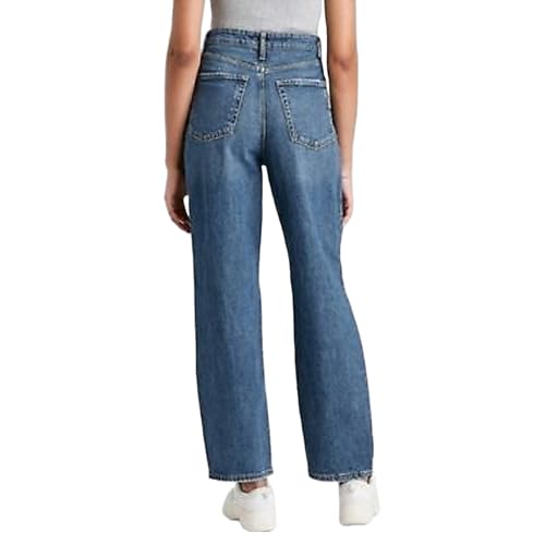 Wild Fable Women's Super-High Rise Distressed Baggy Jeans2