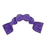 Sleeping mask Blanket Weighted Sleep Mask Gravity Eye Pillow Gentle Pressure Light Blocking Sleeping Traveling Relaxation (Purple Flower)