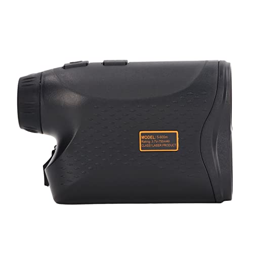 Localizador de Alcance, Leve 3 Modos ABS Golf Range Finder 6X Ampliação Com Cordão para Golfe