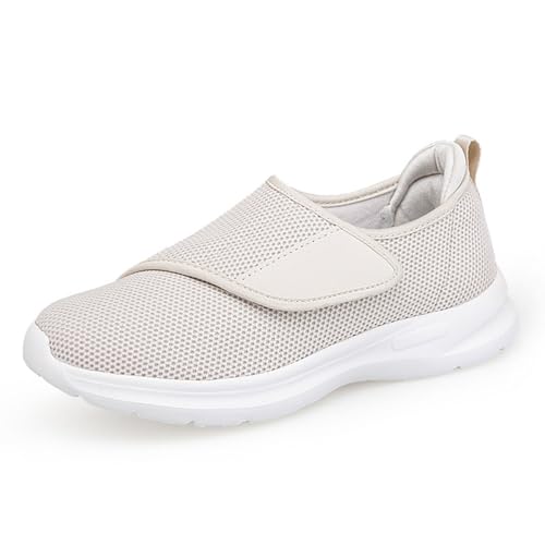 Baskets minimalistes homme en maille beige 38 2/3 pour la marche décontractée