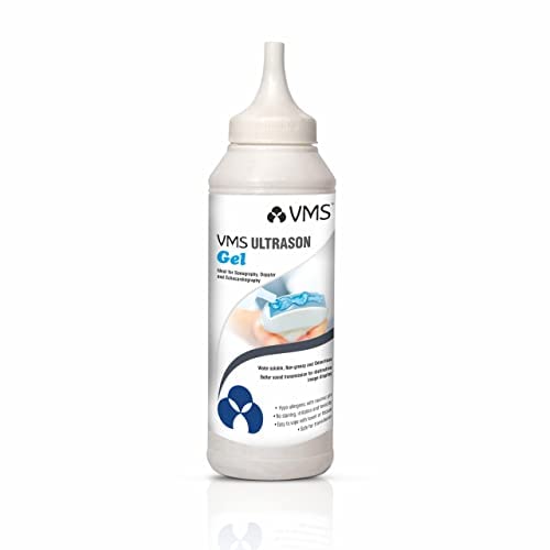 Image of VMS Ultrason Physiotherapy Ultrasound Gel 250 ml Pack of 4 (Blue)