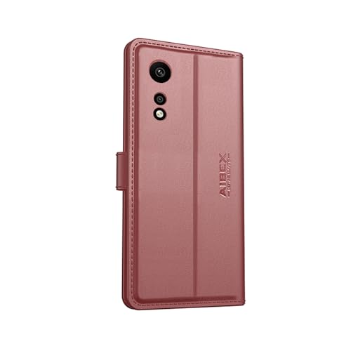 Image of AIBEX Compatible for Oppo A78 4G Flip Cover Leather Finish | Inside TPU with Card Pockets | Wallet Stand | Complete Protection Flip Case - Brown