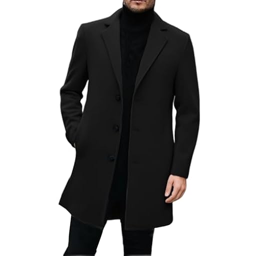 Generisch Abrigo corto para hombre en elegante estilo de negocios, abrigo de lana de un solo pecho con cuello de solapa. Abrigo clásico de entretiempo para otoño e invierno, 3XL | Ya disponible en tu tienda friki favorita! En mundofriki.es! Generisch Abrigo corto para hombre en elegante estilo de negocios, abrigo de lana de un solo pecho con cuello de solapa. Abrigo clásico de entretiempo para otoño e invierno, 3XL | Ya disponible en tu tienda friki favorita! En mundofriki.es!