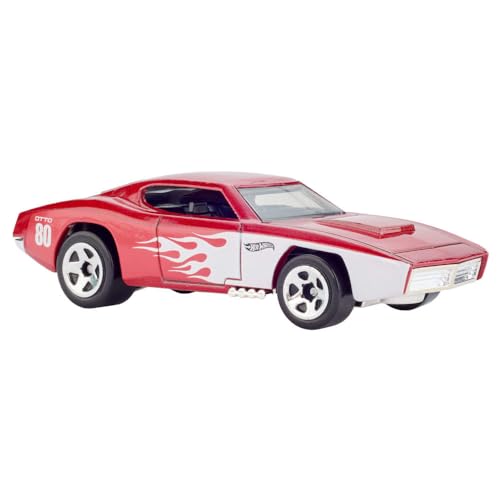 Image of Hot Wheels - Set of 5 Core Mattel 80th Anniversary Vehicles, 1:64 Scale Cars with Decorations and Collector's Pack, Toy for Children, 3+ Years, JGK08