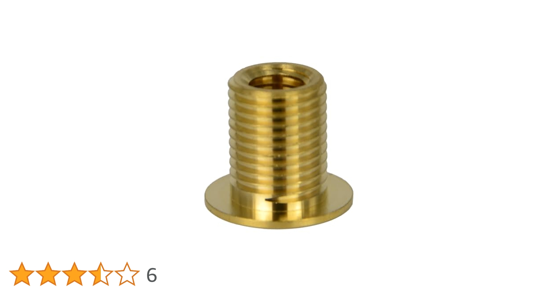 【tivoliwoodworks】チボリ　変換アダプター　M8から1/4サイズ tivoliwoodworks】チボリ変換アダプターM8から1/4サイズ