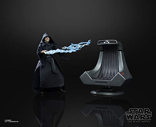 STAR WARS The Black Series Emperor Palpatine Action Figure with Throne 6'-Scale Return of The Jedi Collectible