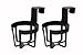 Custom Accessories 92200 Large Plastic Cup Holders, Black, Pack of 2