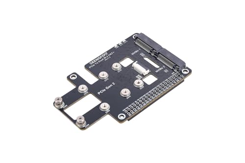 Double slot M.2 NVMe pour Raspberry Pi 5 adaptateur de démarrage PCIe Hat