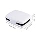 Hard Case Carry Holder for Safe Storage Travel Friendly Storage Box White for Outdoor Use