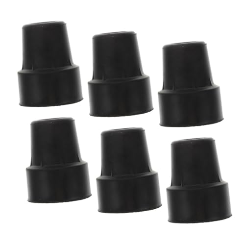 Outanaya 6個 滑り止め マット 高齢者用 松葉杖 松葉杖 パッド 歩行 スティッ