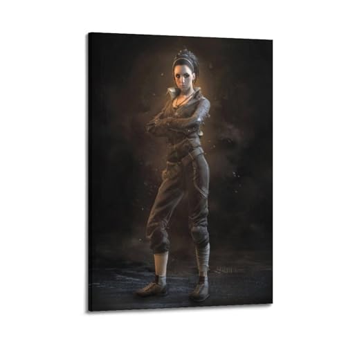STFHRTFGGH Póster decorativo de videojuegos, diseño de Aldemir de Jade y Aldemir, póster decorativo para pared e imagen artística moderna para decoración de dormitorio familiar, 60 x 90 cm