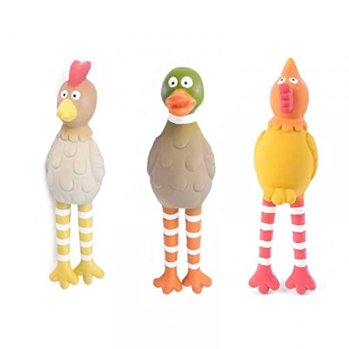 Zoon Latex Squawker Squeaker Dog Toy Assorted