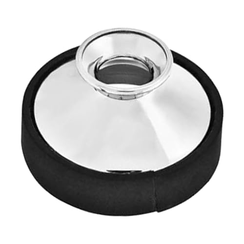 Kioware アルトサックスミュートアクセサリー ポータブル 軽量 ノイズ除去 楽器練習用 取り付け簡単 大人 専門家, 銀