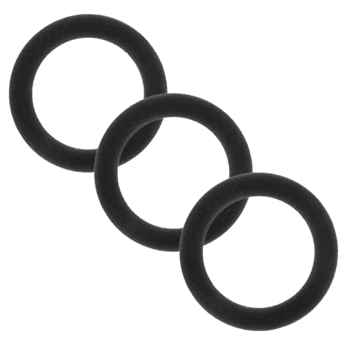 MOLUCKFU 3pcs Drive Belt for Cassette Tape Machine Idler Pulley Belt Replacement Easy to Install Compatible Various Recorders Accurate for