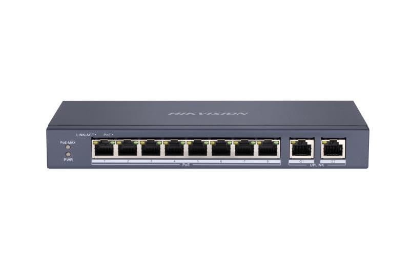 Image of 8 Port Fast Ethernet Unmanaged POE Switch DS-3E0310P-E /M