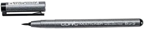 Copic Small Brush Multiliner - Black