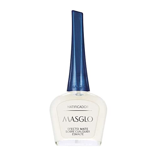 Esmalte de uñas mate con el Matificador Masglo