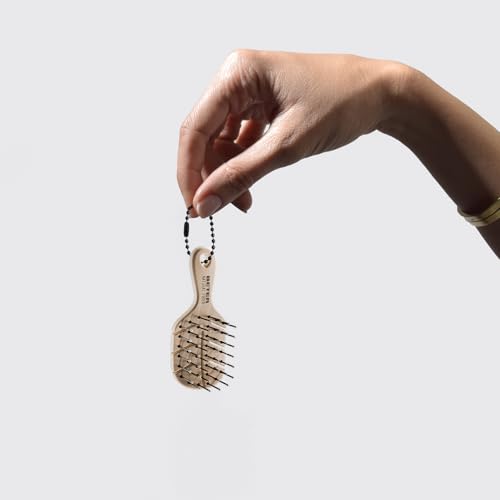 Beter - Natural Fiber Skeleton Anti-Pull Hairbrush + Charm Mini, Detangling, Anti-Tangle and Anti-Breakage, Eco-friendly - Image 4