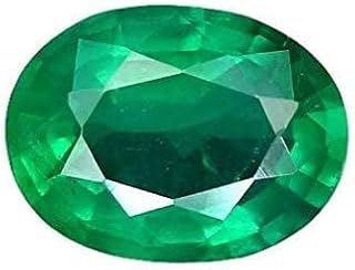 SHREE YADE GEMS Certified Unheated Untreatet 6.25 Ratti 5.00 Carat AAA+ Quality Natural Emerald Panna Loose Gemstone for W... Price In India