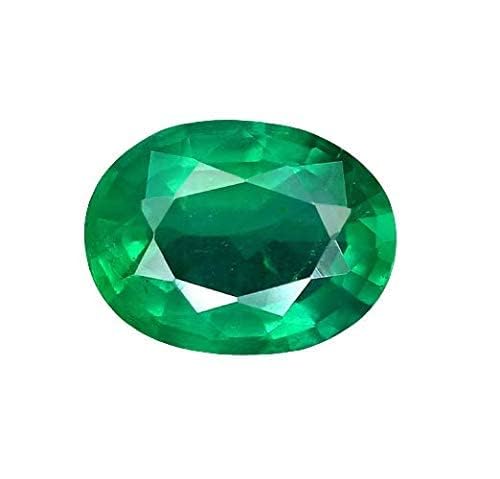 Sidharth Gems Certified Unheated Untreatet 6.25 Ratti 5.62 Carat AAA+ Quality Natural Emerald Panna Loose Gemstone for Womens and Mens (B0CRL85T49) Amazon Price History, Amazon Price Tracker