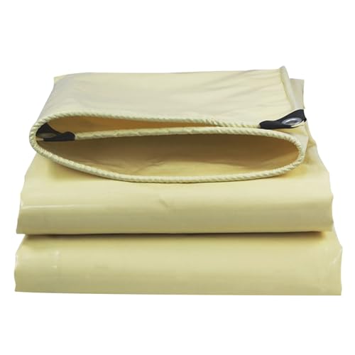 Lona de 500 g/m² beige de gran espesor para proteger embarcaciones 2