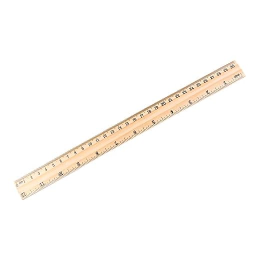 Multi-Functional Measuring Tools Rulers Desk Accessories School Supplies Straight Rulers Student Children 15/20/30cm Teacher Drawing(30cm)