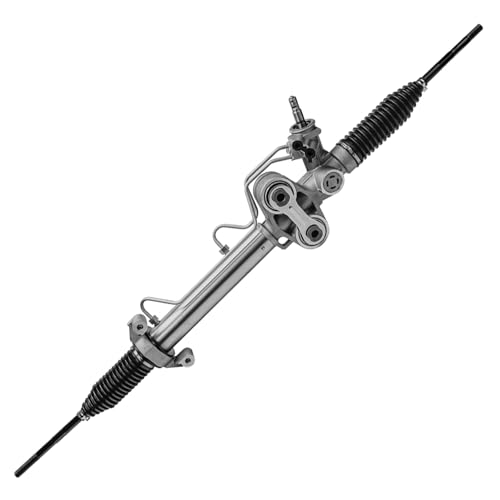 Image of Detroit Axle - Power Steering Rack and Pinion for 2007-2014 Chevrolet Silverado 1500 GMC Sierra Suburban 1500 Tahoe Yukon Cadillac Escalade Power Steering Rack and Pinion Assembly Replacement