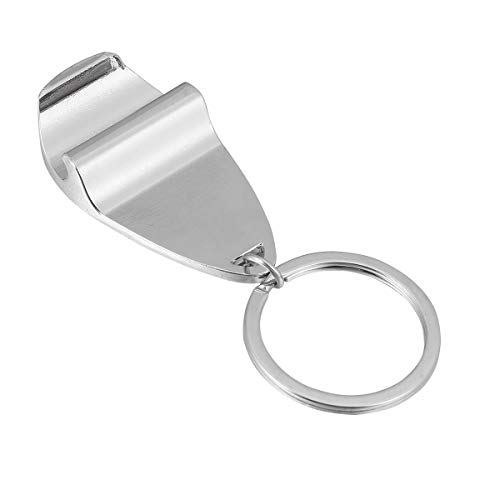 Chaveiro Amosfun 3 peças de liga de abridor de garrafa de liga para mini abridores de cerveja, chave