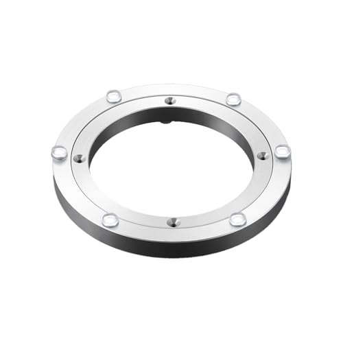 Dining Table Lazy Susan Base Solid Wood Rock Slab Marble Dining Table Round Table Rotating Core Rotating Bearing Track Home(450mm)